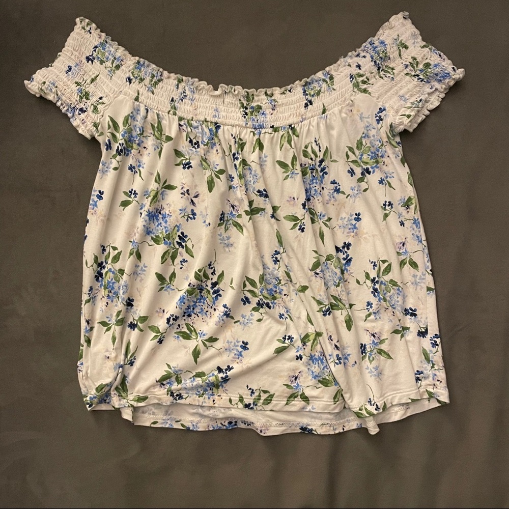 Floral Off-Shoulder Top